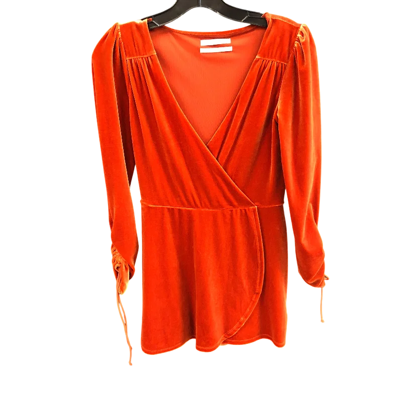 Romper By Urban Outfitters In Orange, Size: S