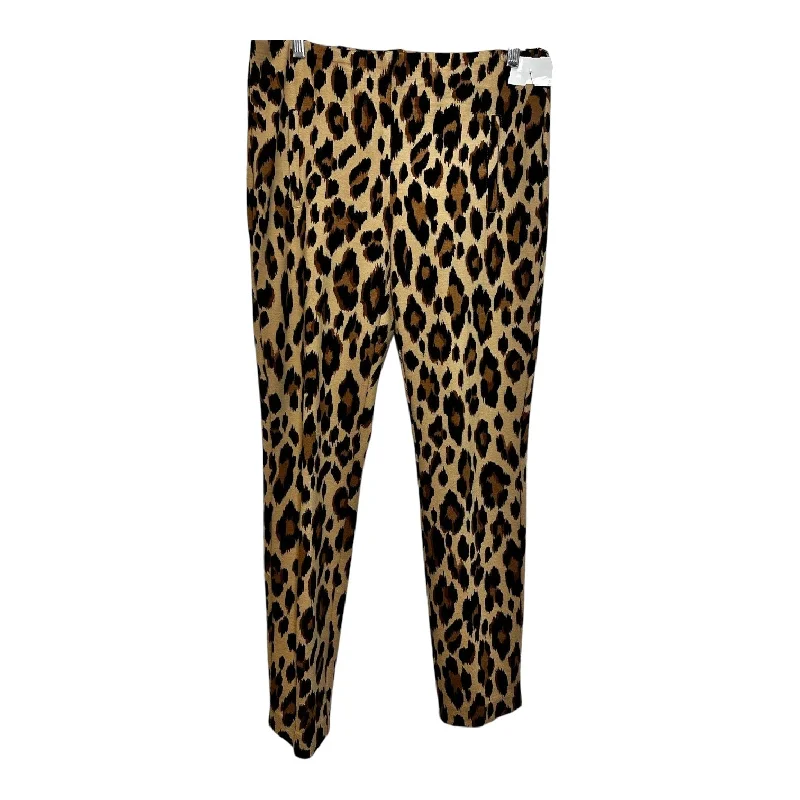 Leggings By Chicos O In Animal Print, Size: Xs