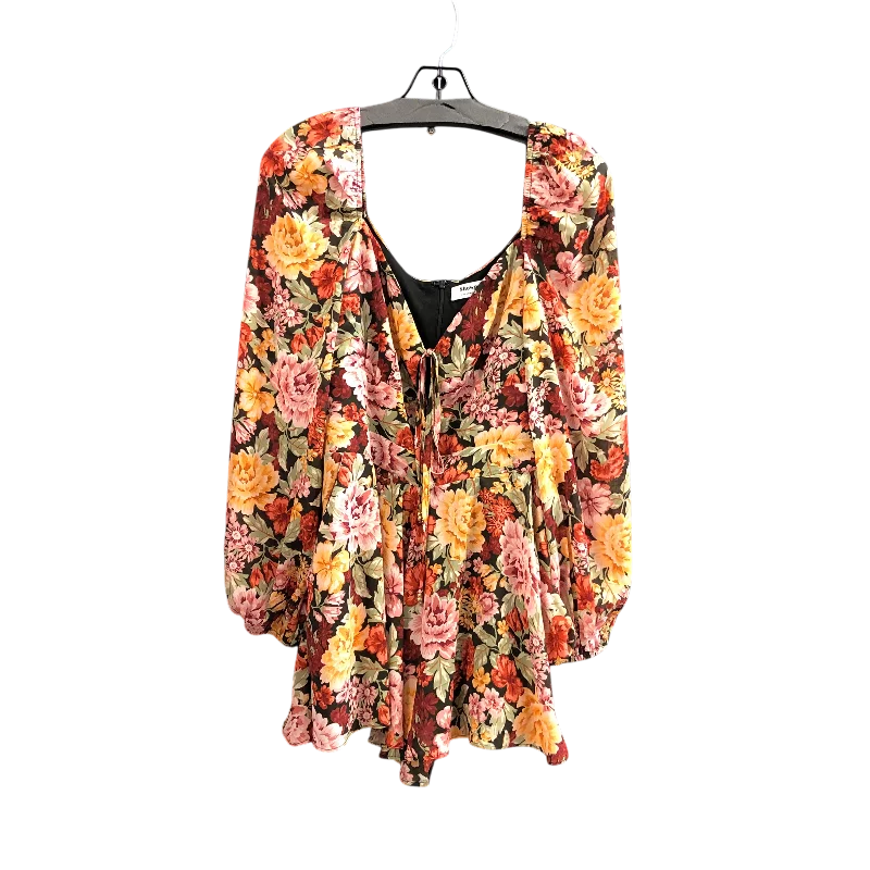 Romper By Cmc In Floral Print, Size: 10