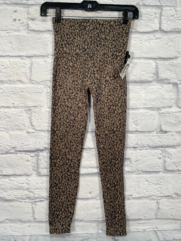 Pants Leggings By Spanx In Animal Print, Size: 4