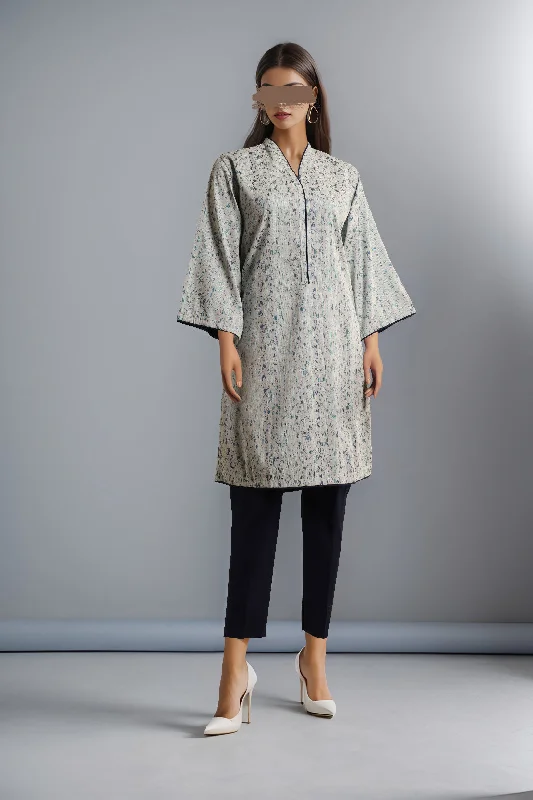 Cotton Jacquard Stitched 2 Piece (Shirt/Trouser)