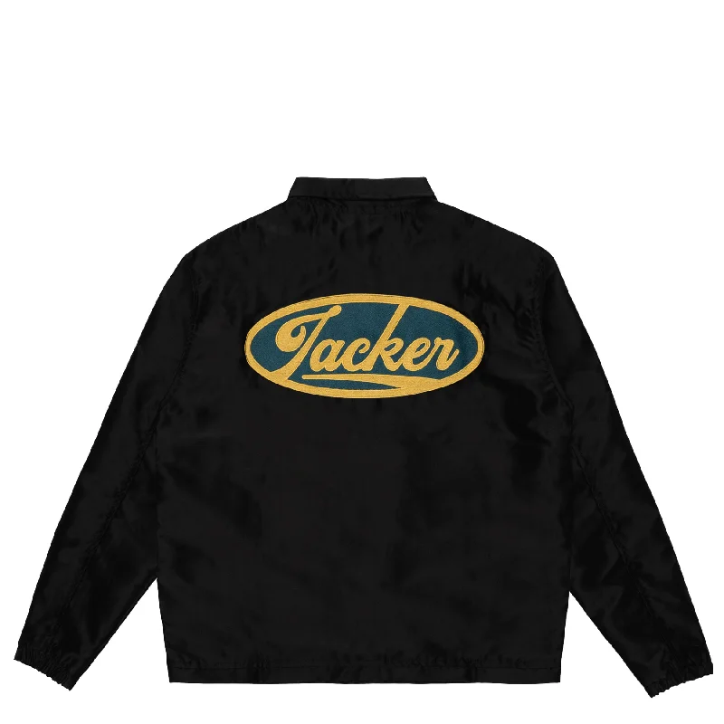 GARAGE COACH JACKET - BLACK