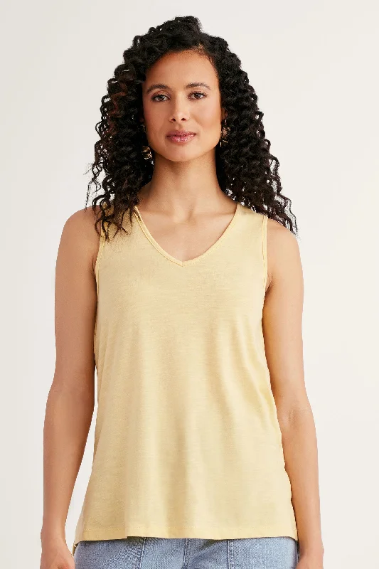 Camisole col en V - Femme