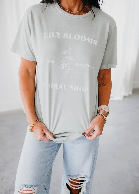 Lily Blooms Graphic Tee