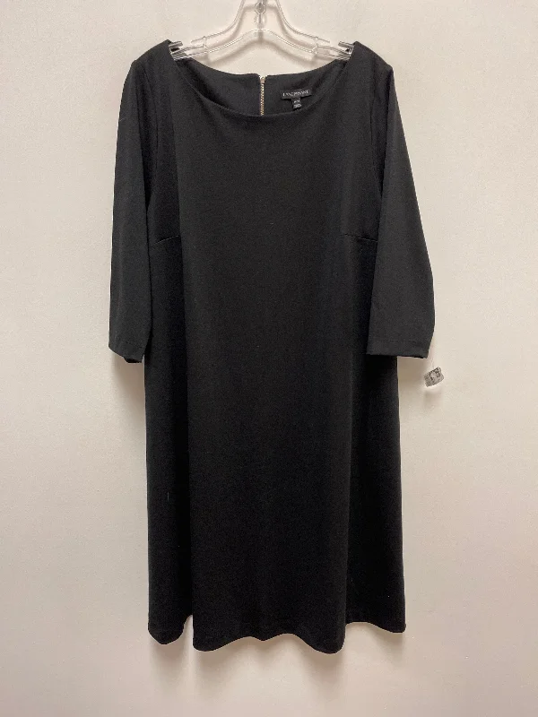 Dress Casual Short By Lane Bryant In Black, Size: 2x