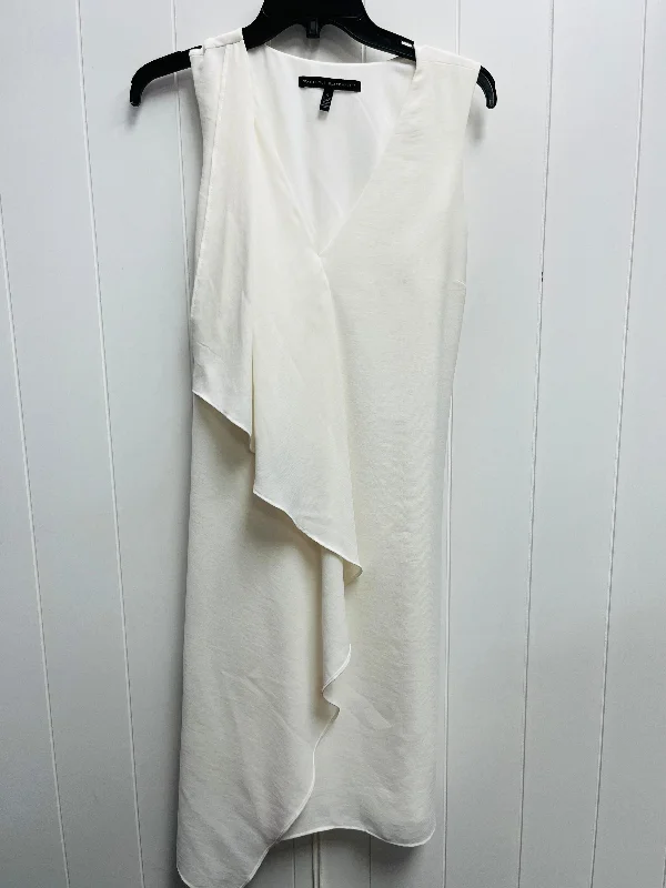 Dress Work By White House Black Market In White, Size: 6