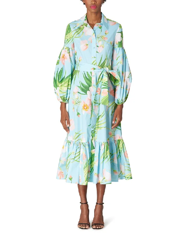 Carolina Herrera Puff Midi Shirtdress