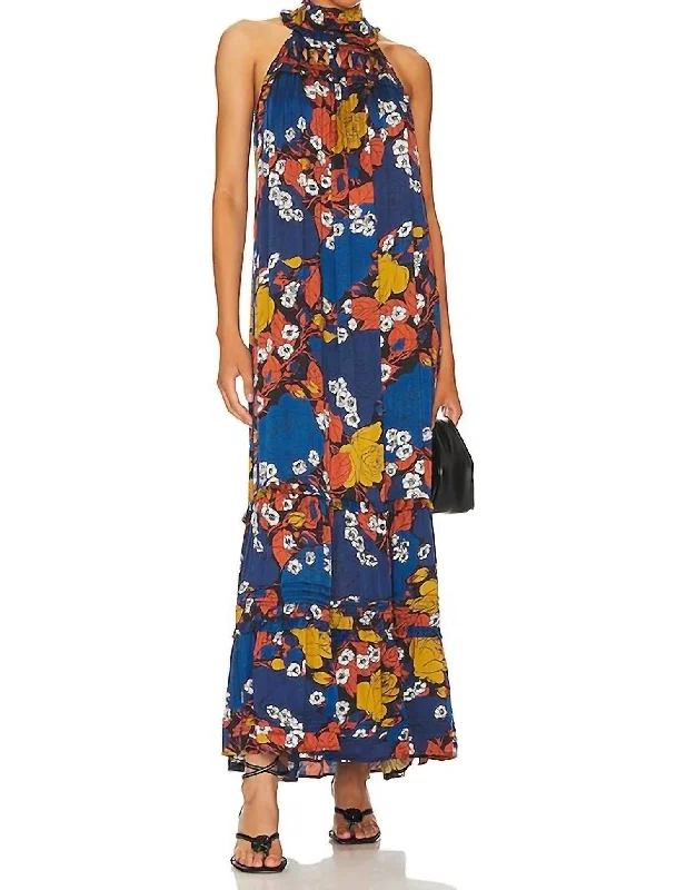 Camille Maxi Dress In Cherry Blossom