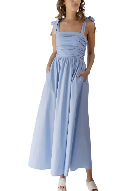 Deloris Maxi Dress In Blue