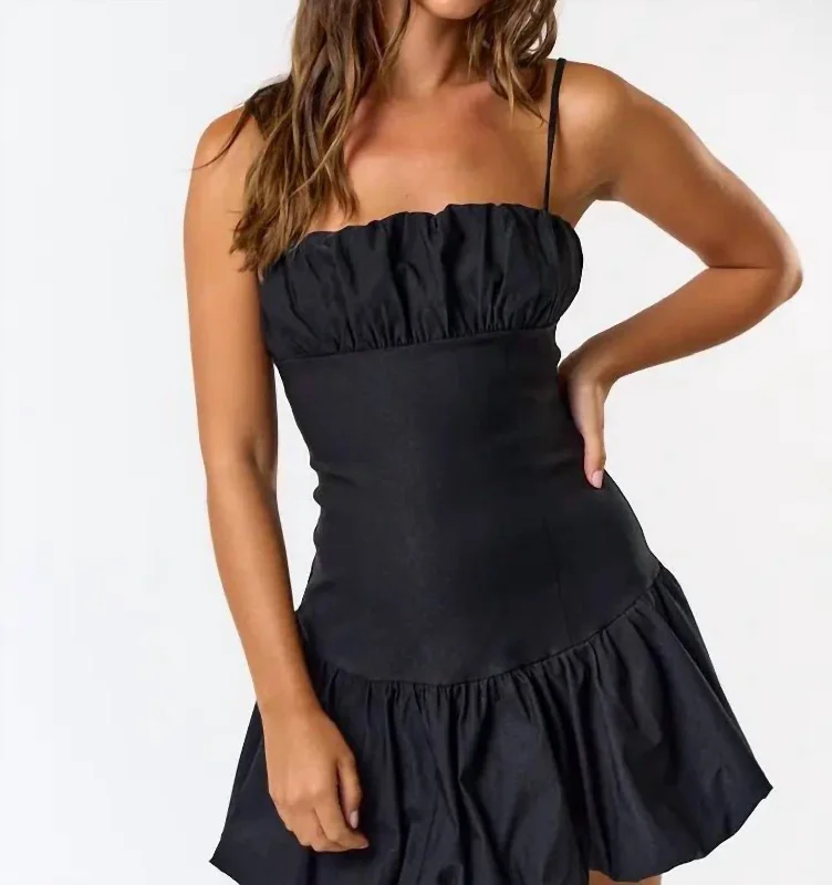 Jane Mini Dress In Black