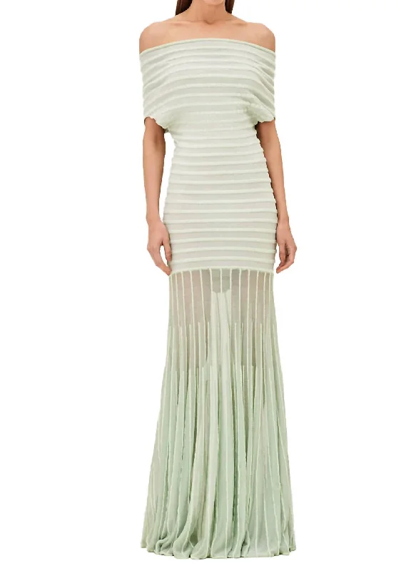 Marce Maxi Dress In Mint