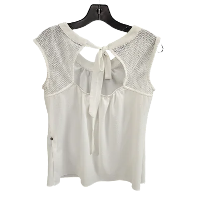 White Top Short Sleeve By & By, Size M