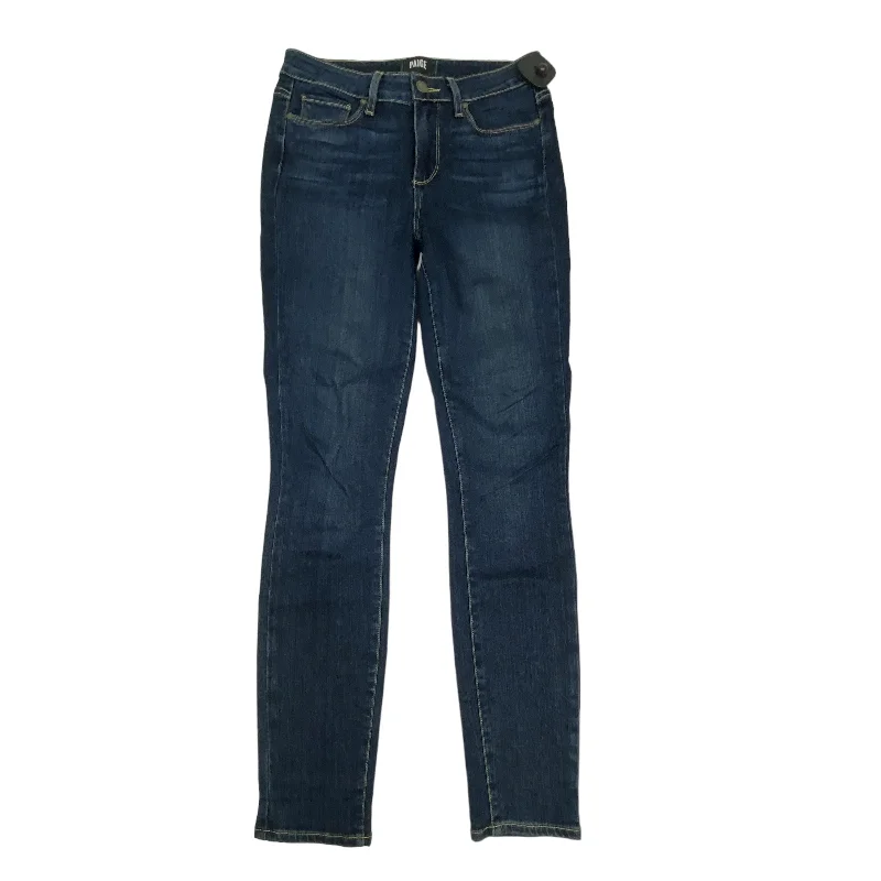 Jeans Skinny By Paige In Blue Denim, Size: 2