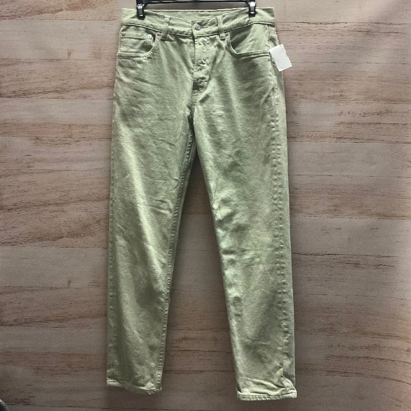 Jeans Skinny By Zara In Green, Size: 6