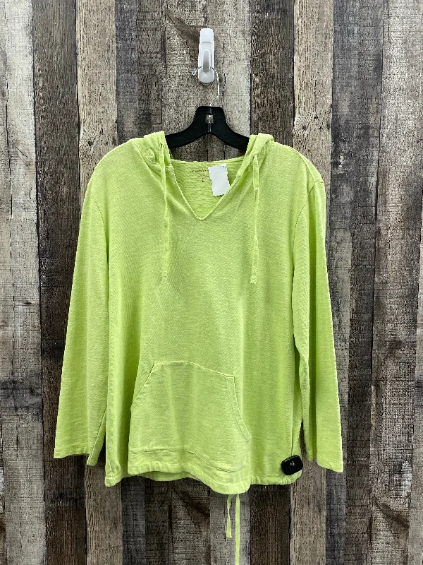 Top Long Sleeve By Coldwater Creek In Green, Size: Petite   S