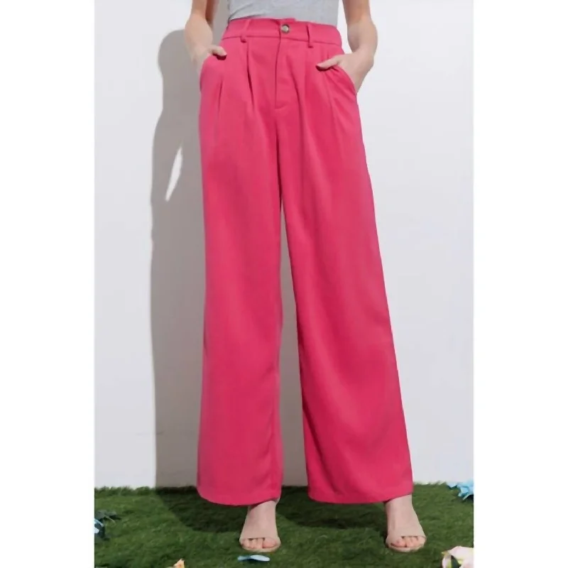 Dress Pants In Pink