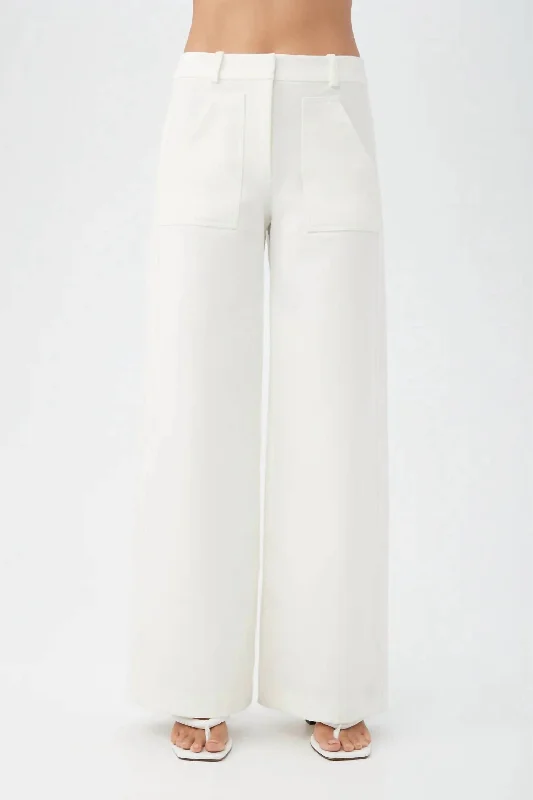 Ukelele Pants In Whitewash