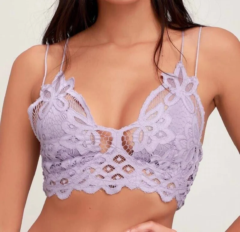 Adella Bralette In Purple