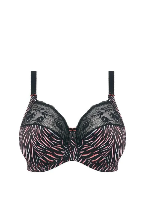 Elomi Morgan Stretch Banded Bra, Black Multi