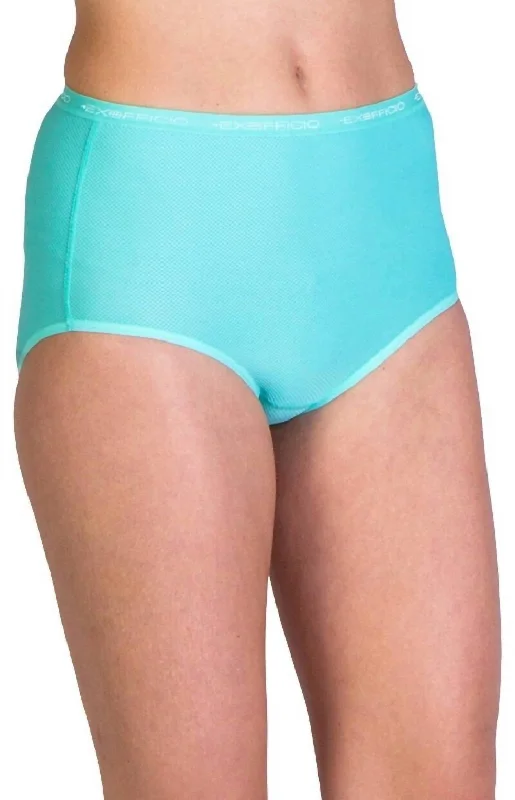 Give-N-Go Full Cut Brief Panty In Isla