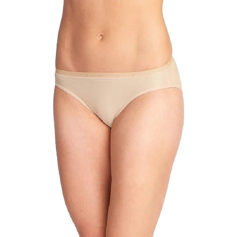 Give-N-Go Hi Cut Brief Panty In Nude