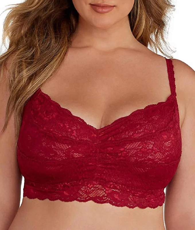 Never Say Never Sweetie Soft Bra In Deep Ruby