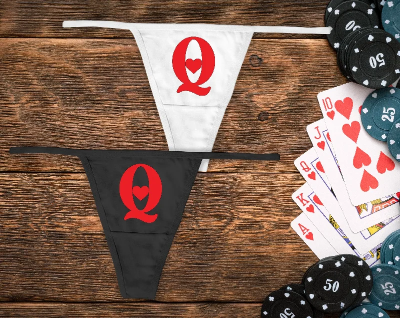 Queen of Hearts Thong