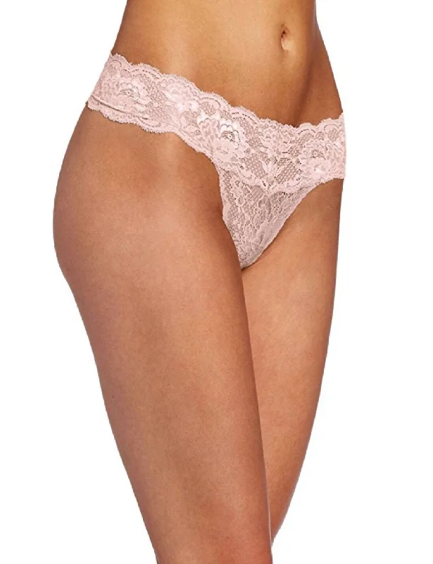 Women's Never Say Never Cutie Thong Panty In Mandorla