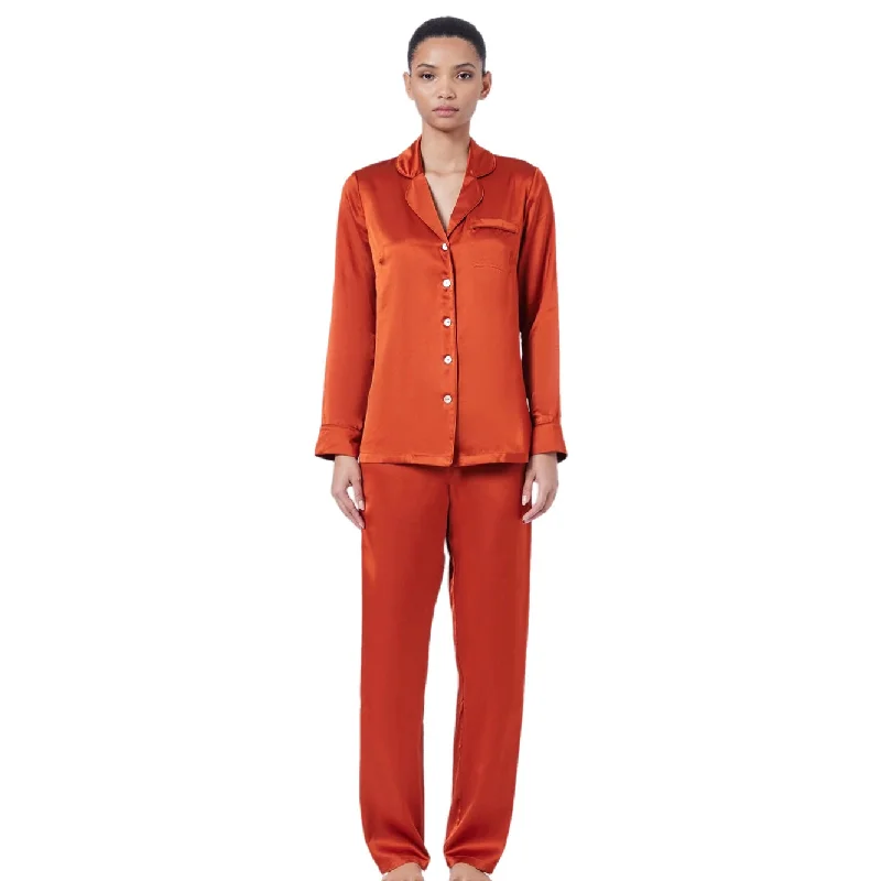 Ginia Fine Finishes Pyjama Rust