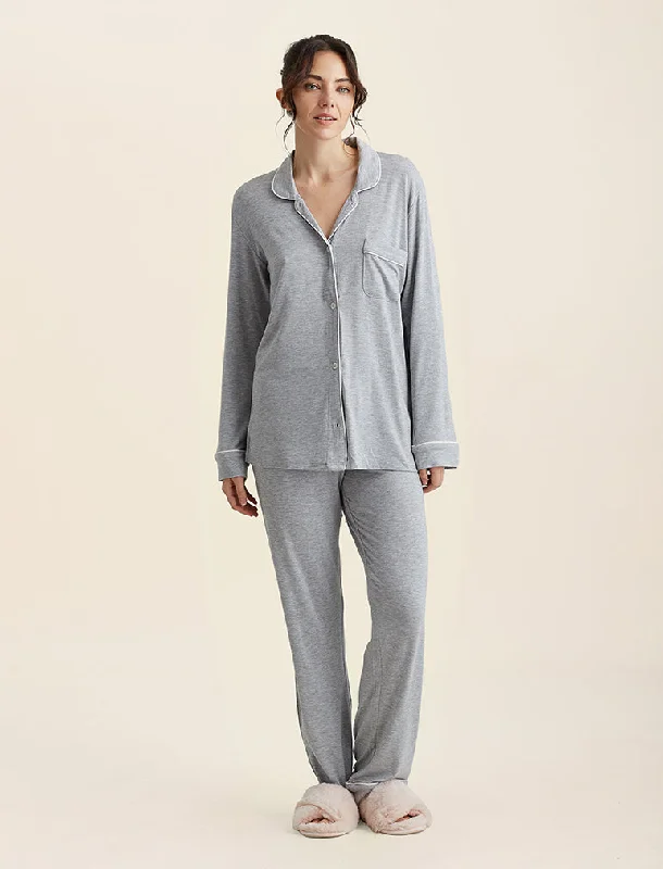 Kate Modal Soft Full Length PJ Set