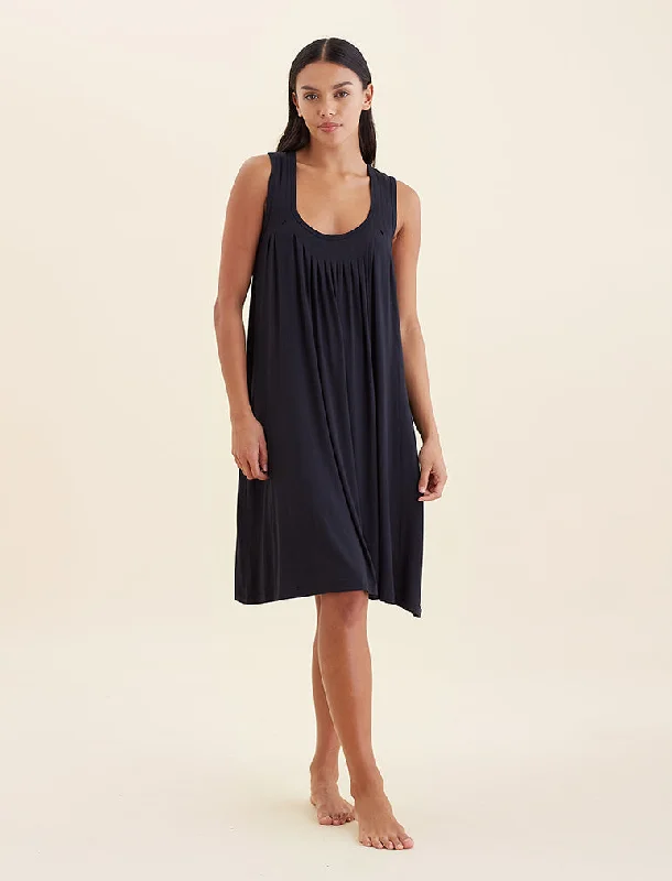 Kate Modal Soft Pleat Front Nightie