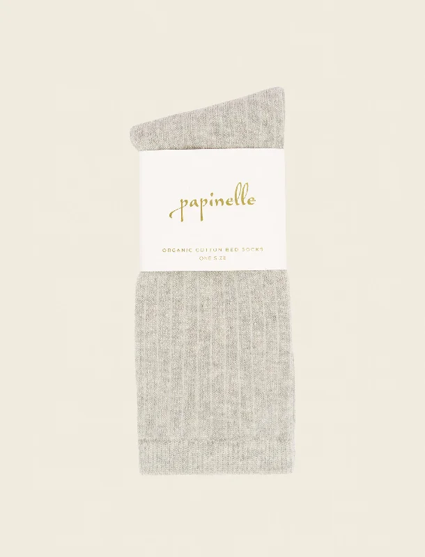 Organic Cotton Rib Socks