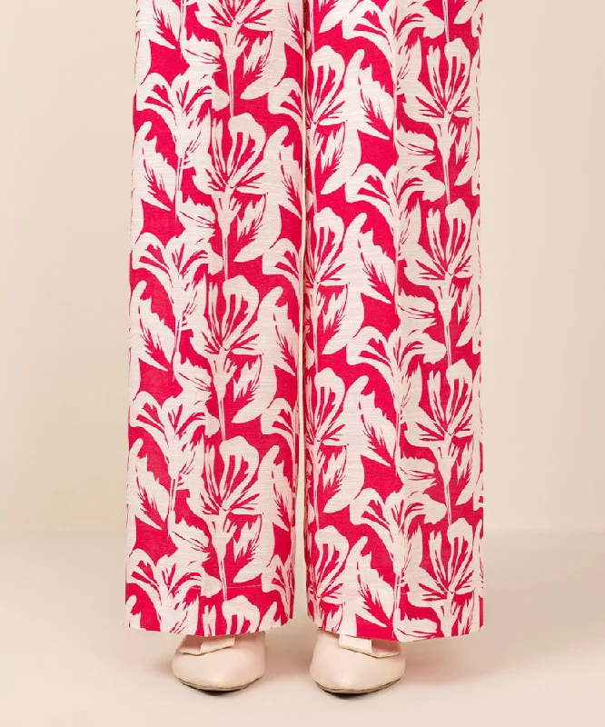 Printed Khaddar Culottes